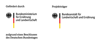 Kombilogo BMEL mit Förderzusatz und Projekttraeger BLE - deutsch